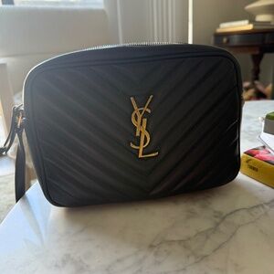 YSL Lou camera bag with tassels